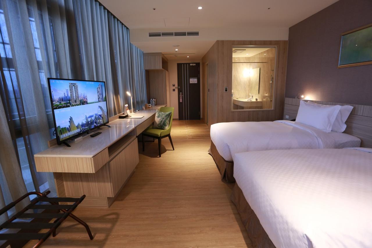 Aj Hotel Hsinchu Zhubei Bagian luar foto