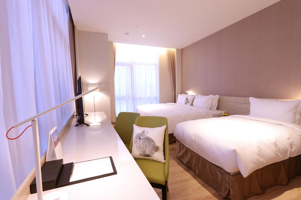 Aj Hotel Hsinchu Zhubei Bagian luar foto