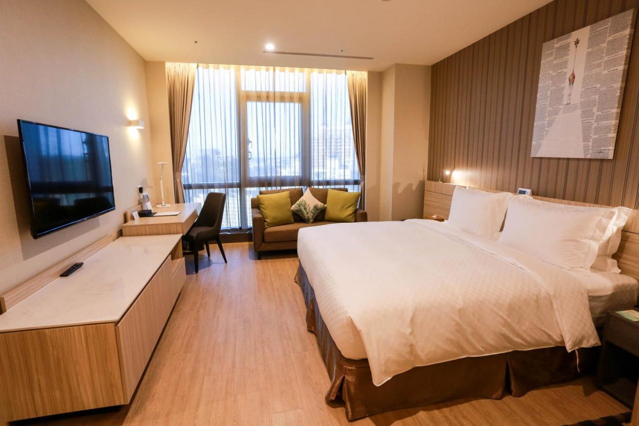 Aj Hotel Hsinchu Zhubei Bagian luar foto