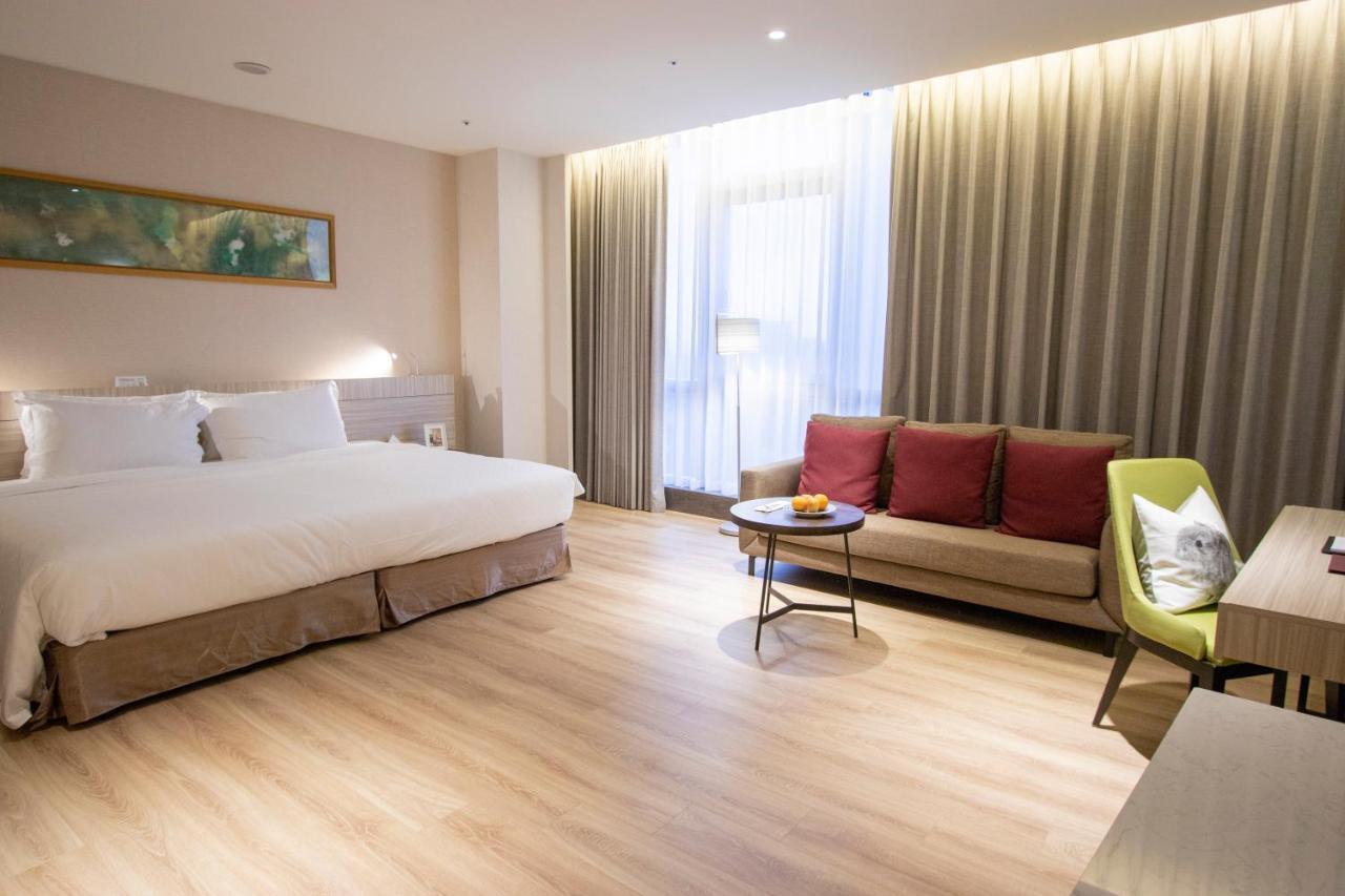 Aj Hotel Hsinchu Zhubei Bagian luar foto